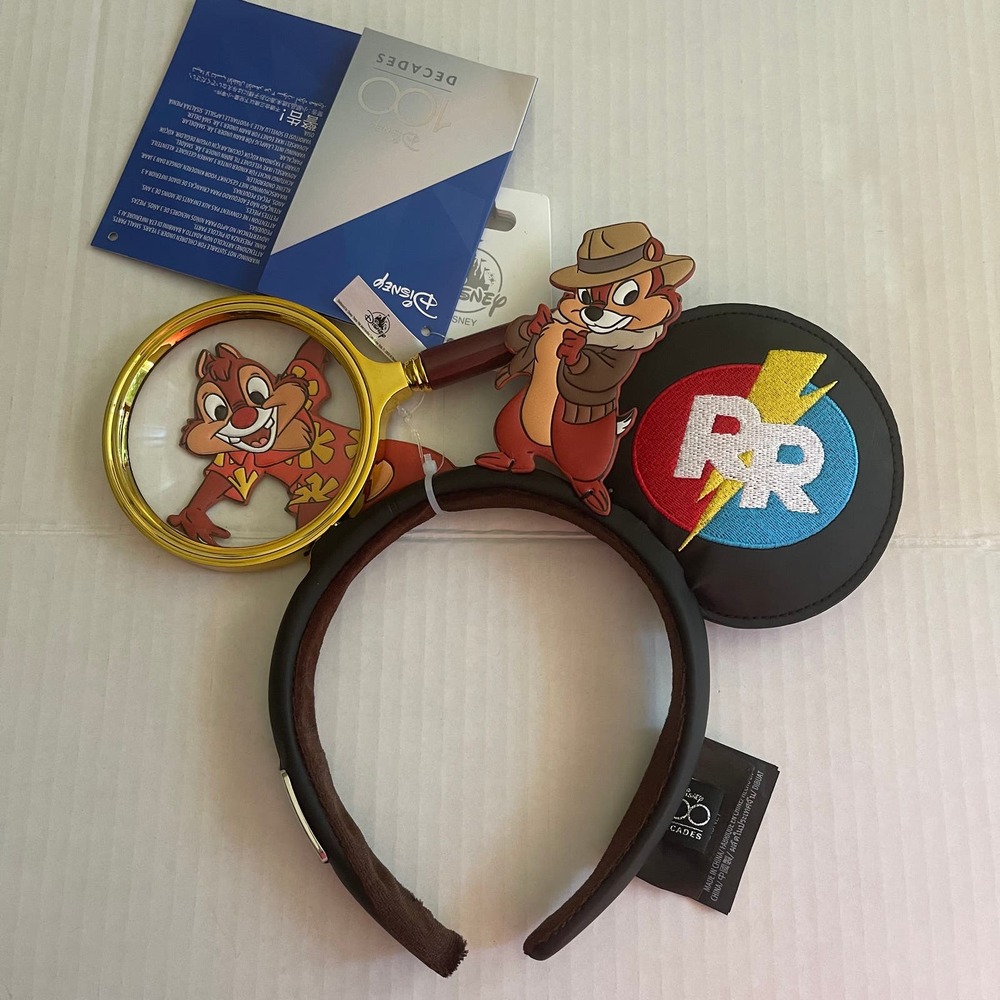 Disney Chip 'n Dale's Rescue Rangers Ears Adult Headband
